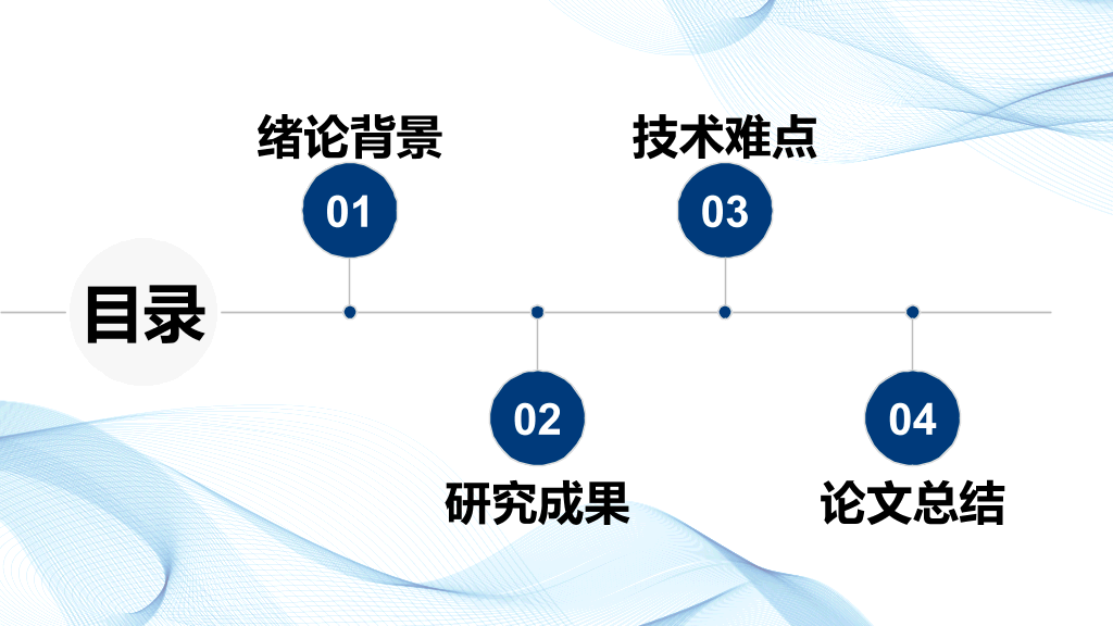 吉林建筑大学本科毕业论文答辩PPT