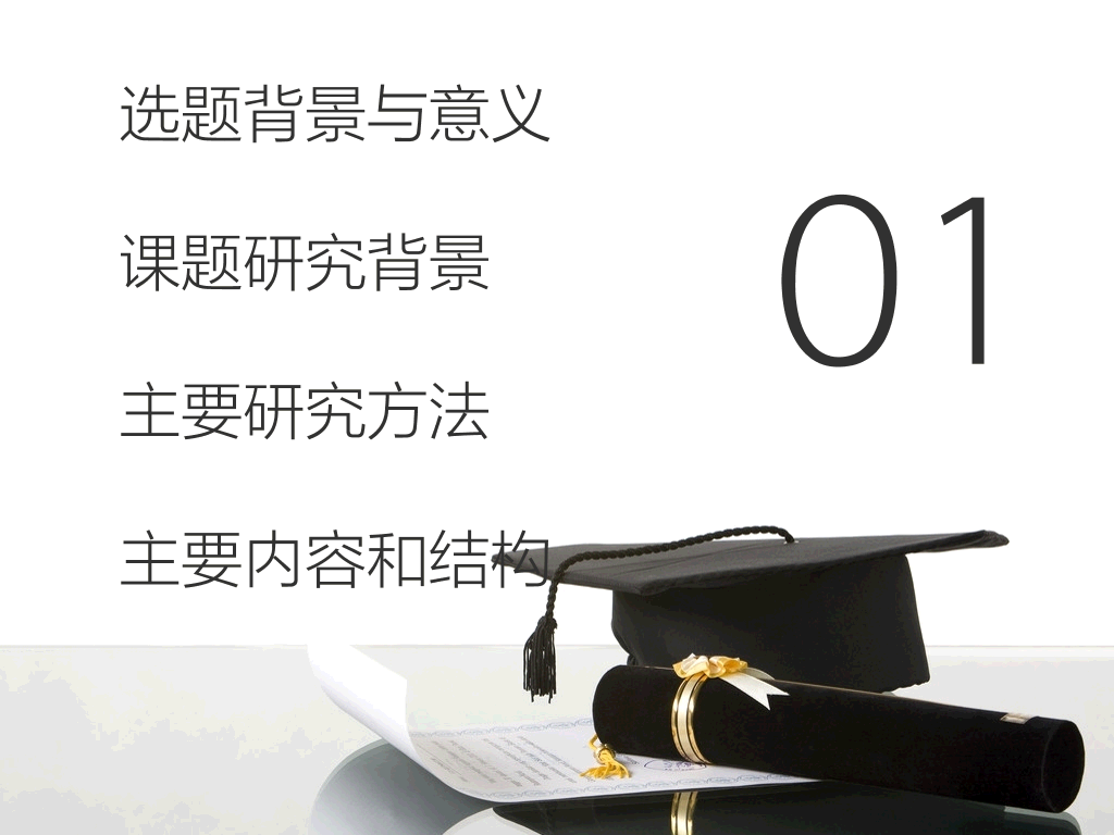 中国地质大学(武汉)本科毕业论文答辩PPT