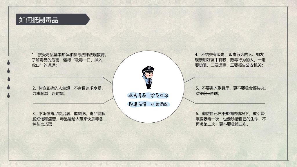 珍爱生命远离毒品国际禁毒日教育课件 (1)
