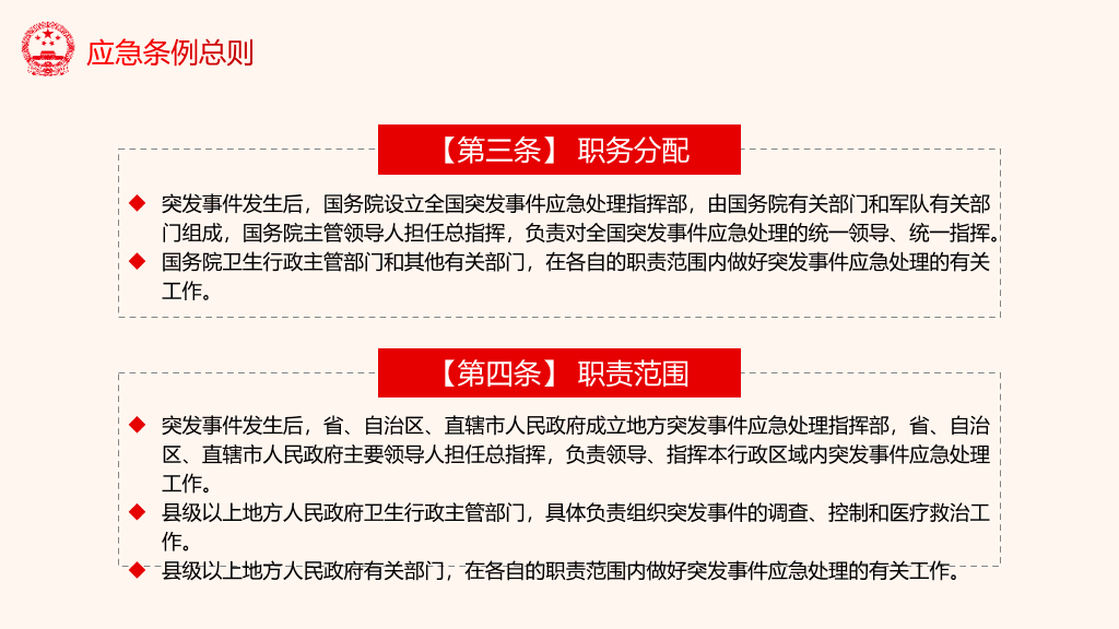 54#突发公共卫生事件应急条例PPT模板