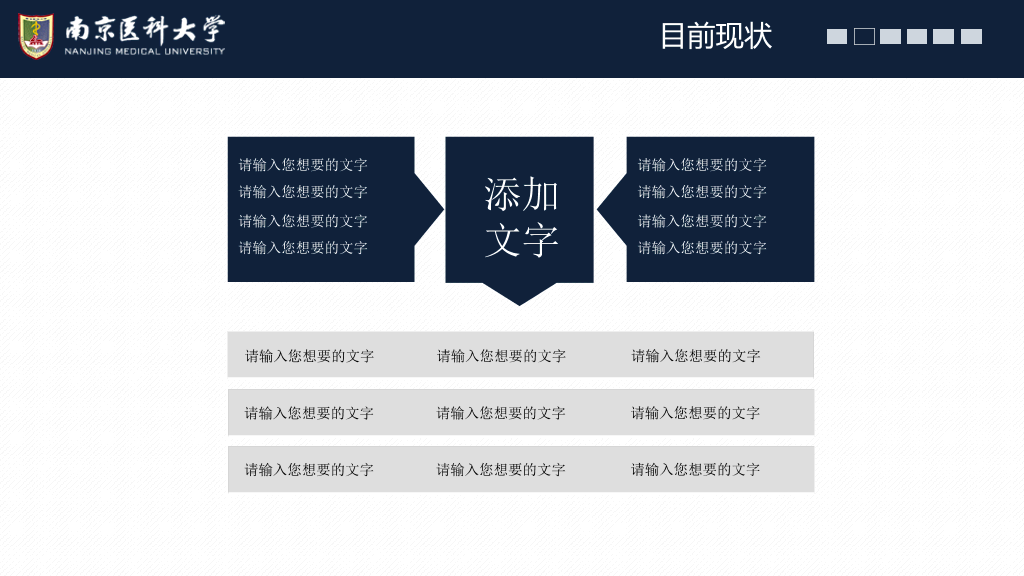 南京医科大学本科毕业论文答辩PPT