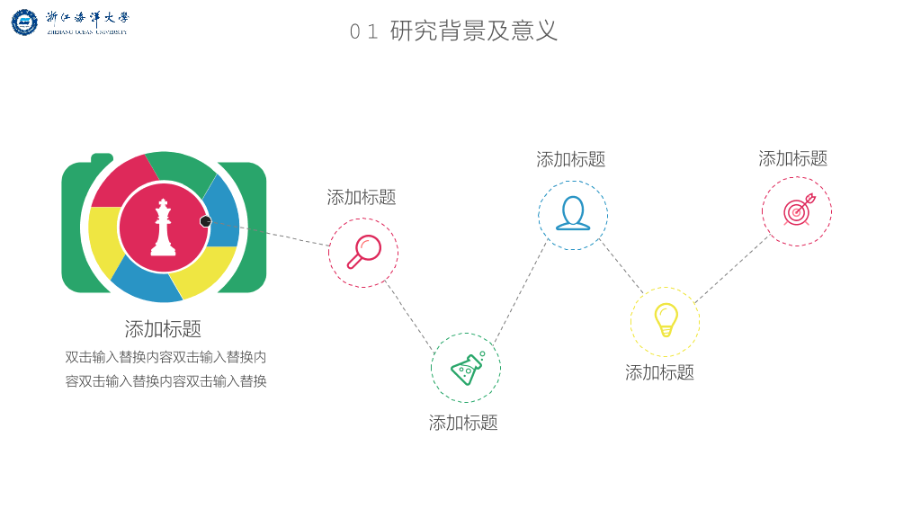 浙江海洋大学本科毕业论文答辩PPT