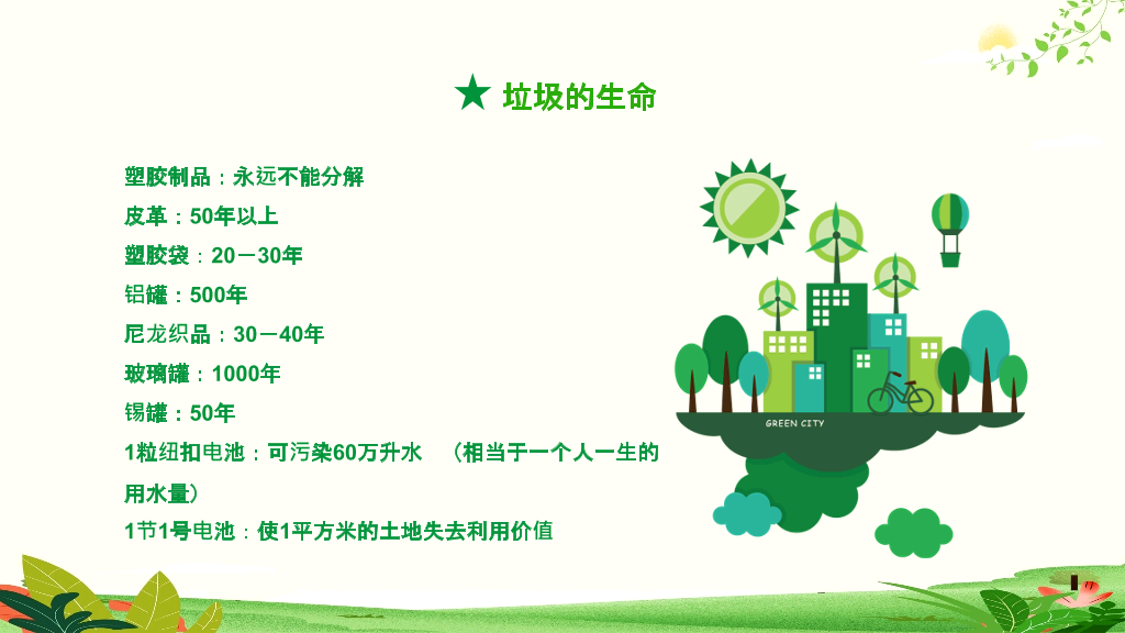 169#垃圾分类爱护环境低碳出行