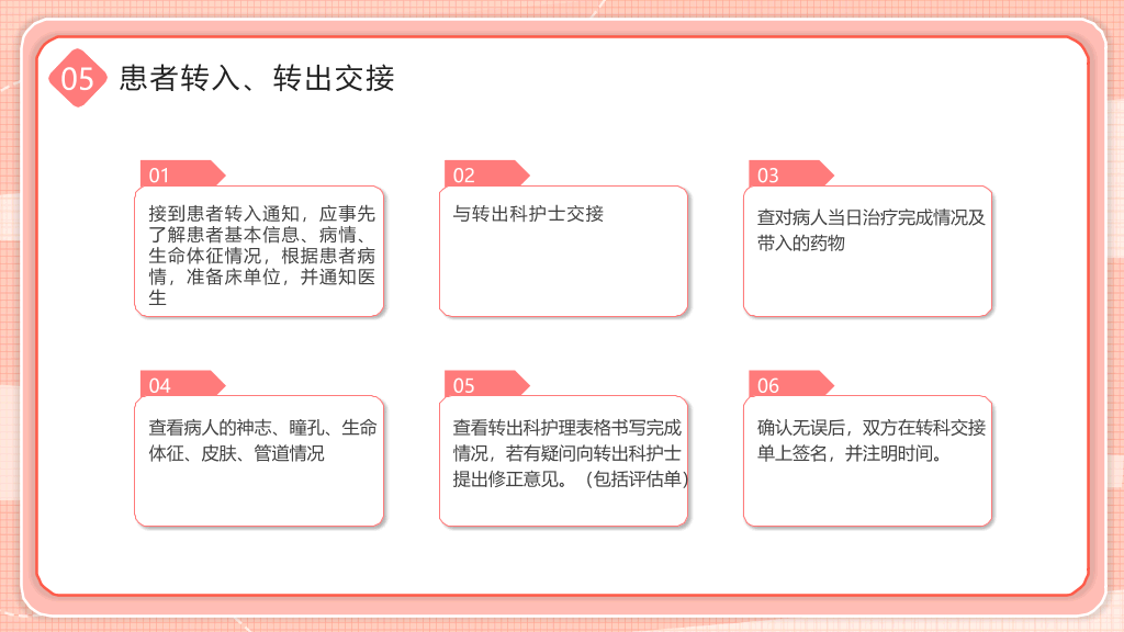 105#护士护理交接班制度培训PPT模板