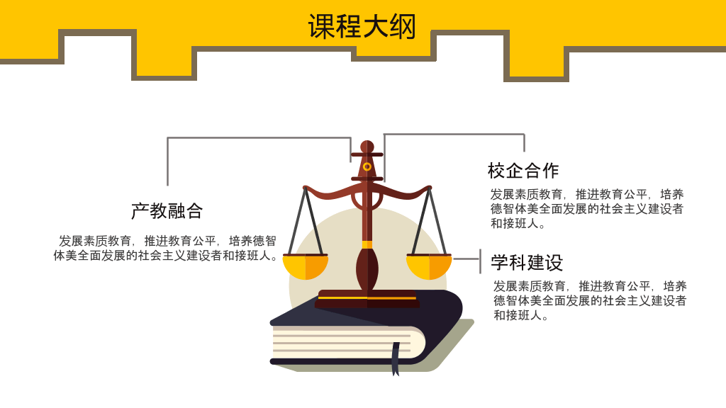 153#橙色教育教学答辩课件工作汇报通用PPT