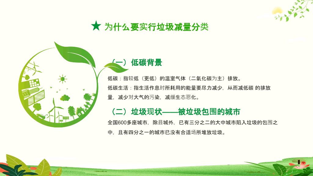 169#垃圾分类爱护环境低碳出行