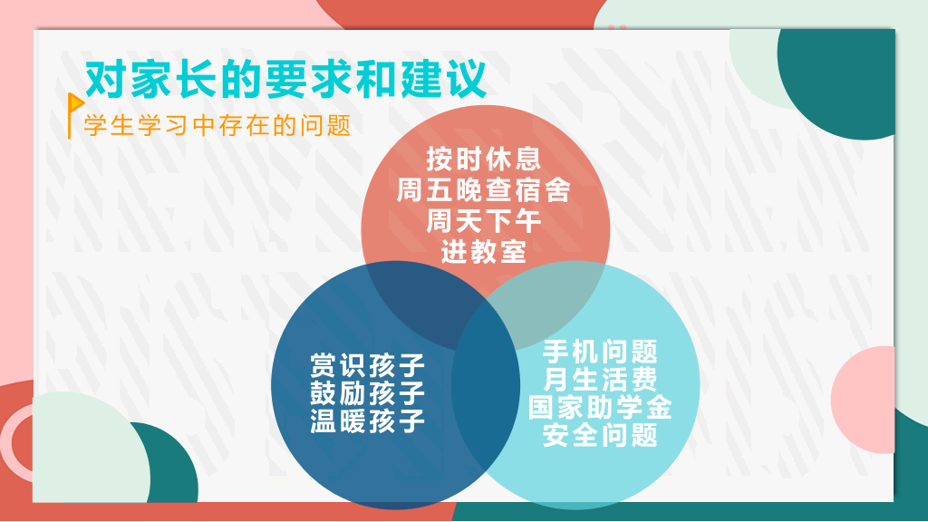 168#中学家长会主题班会PPT13