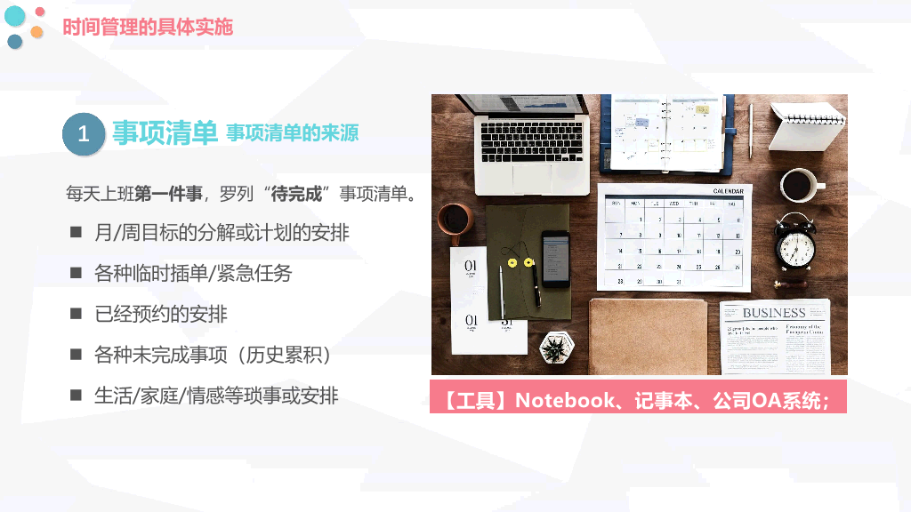 123#时间管理方法培训PPT模板