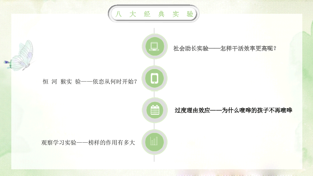 177#中国风漫谈社会心理学教育培训PPT
