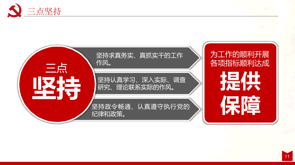 54#支部述职述廉述责报告PPT模板
