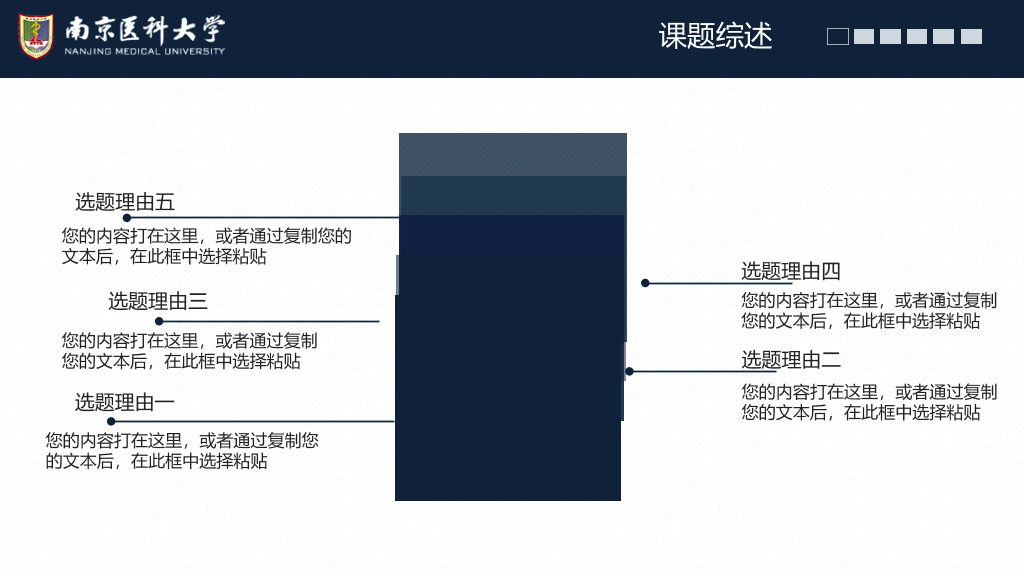 南京医科大学本科毕业论文答辩PPT