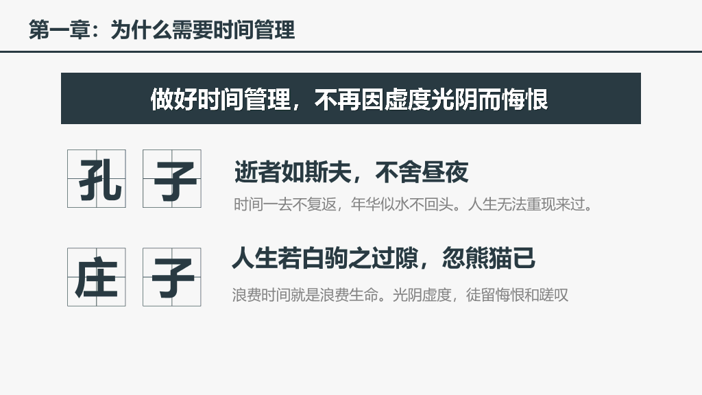 123#时间管理培训课件PPT模板