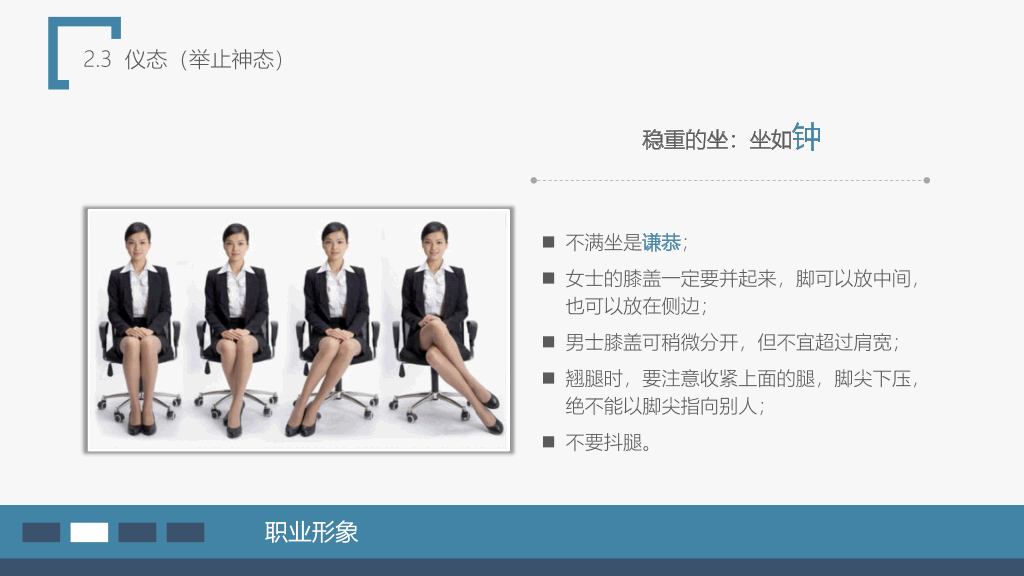 124#商务礼仪培训课件PPT模板