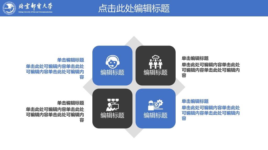 北京邮电大学本科毕业论文答辩PPT