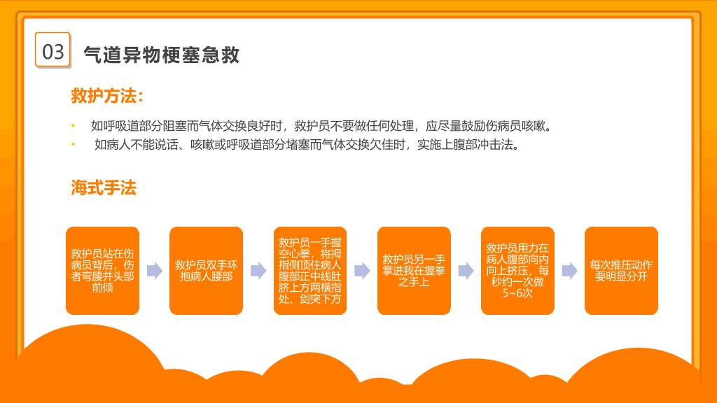 105#心肺复苏急救知识培训PPT模板