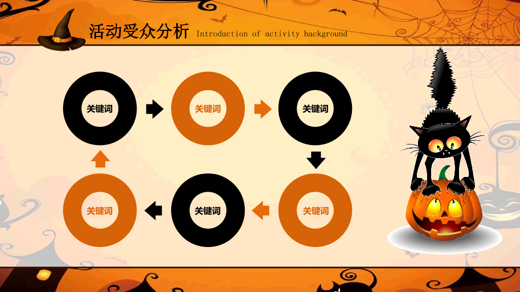 102#万圣节快乐幻灯片PPT模板