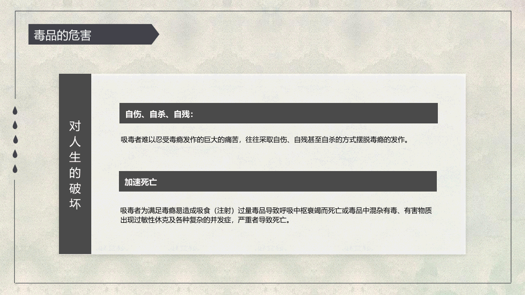 珍爱生命远离毒品国际禁毒日教育课件 (1)