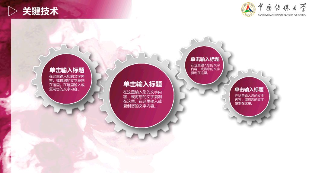 中国传媒大学本科毕业论文答辩PPT
