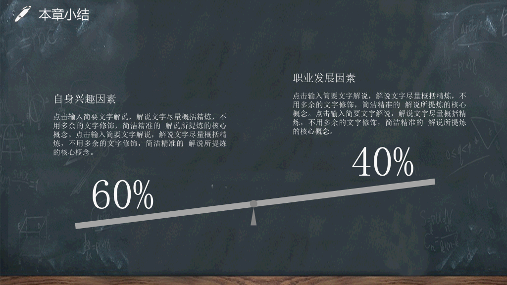 118#黑板风教育教学大学生职业生涯规划PPT