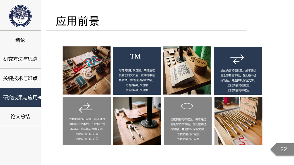 南昌大学本科毕业论文答辩和论文选题PPT