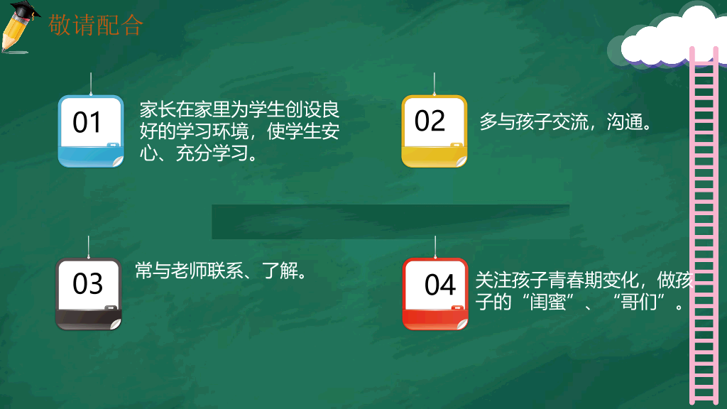 168#小学家长会主题班会PPT12