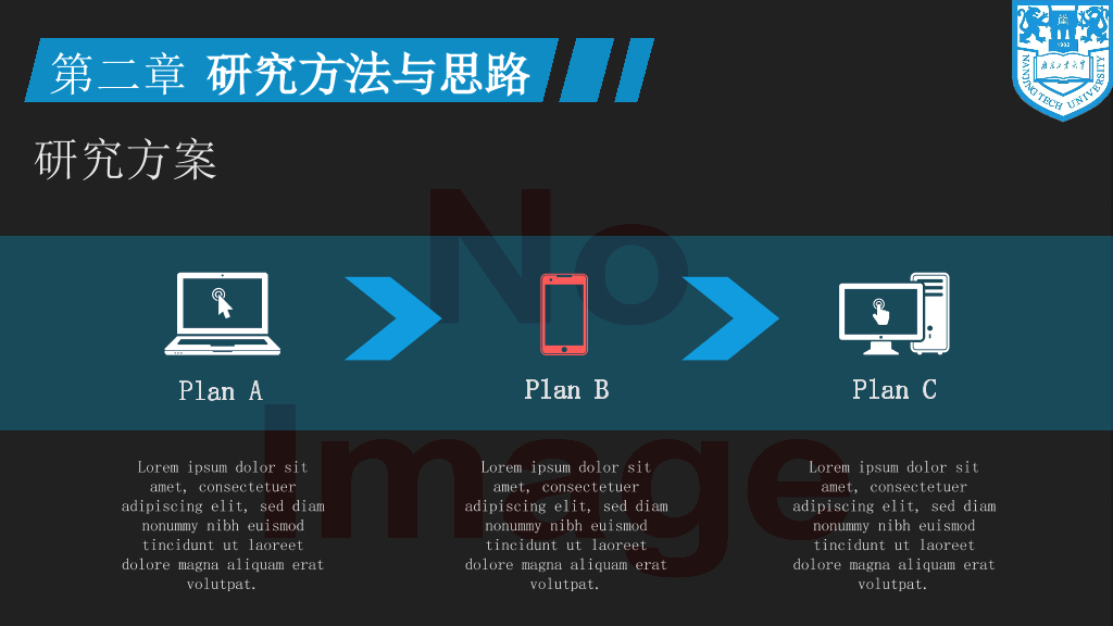 南京工业大学本科毕业论文答辩和论文选题PPT