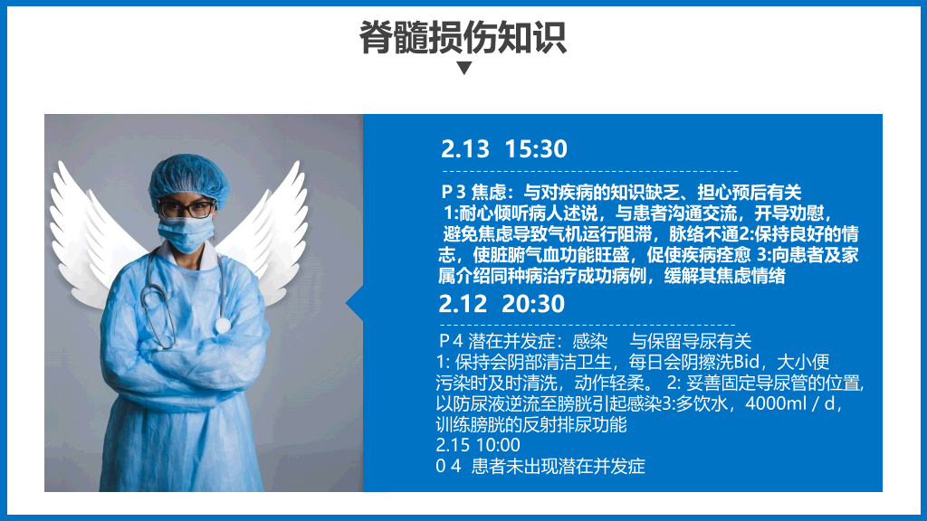 105#骨髓损伤治疗护理查房PPT