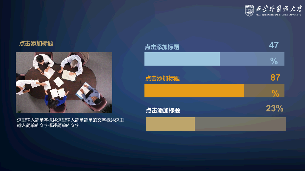 西安外国语大学本科毕业论文答辩和论文选题PPT