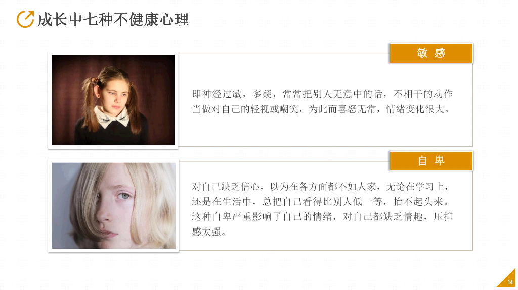 班会PPT:中小学生心理健康应知应会