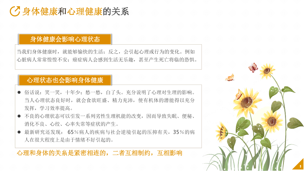 班会PPT:中小学生心理健康应知应会