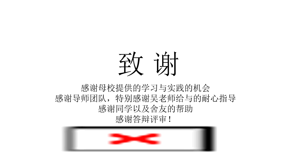 武汉理工大学本科毕业论文答辩PPT