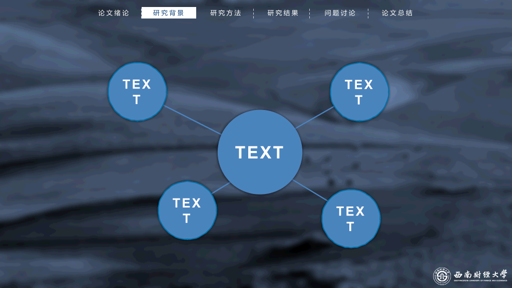西南财经大学本科毕业论文答辩PPT
