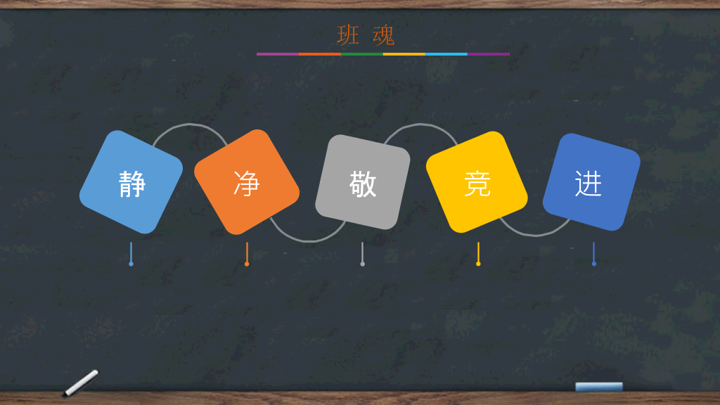 168#中学家长会主题班会PPT6