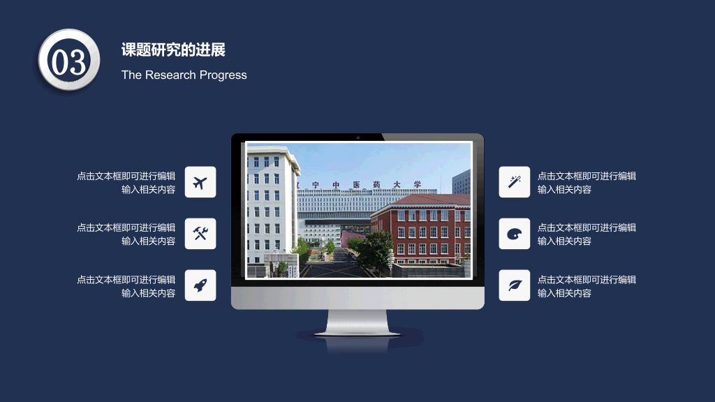 辽宁中医药大学本科毕业论文答辩和论文选题PPT