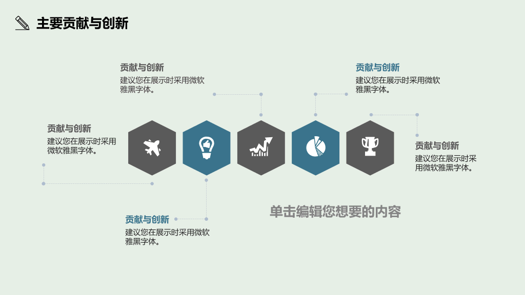 中国医科大学本科毕业论文答辩PPT