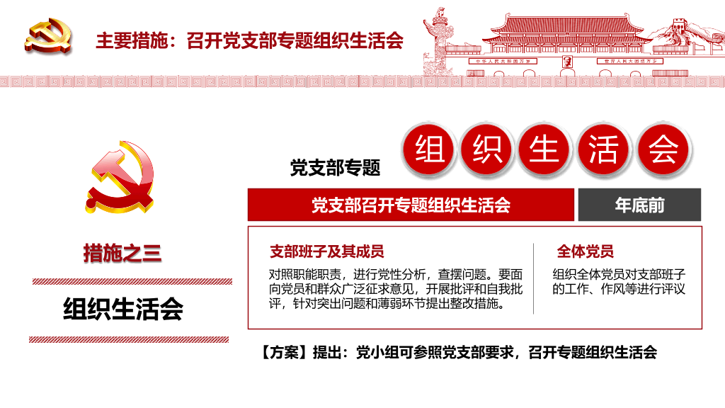 54#精品党员两学一做PPT模板