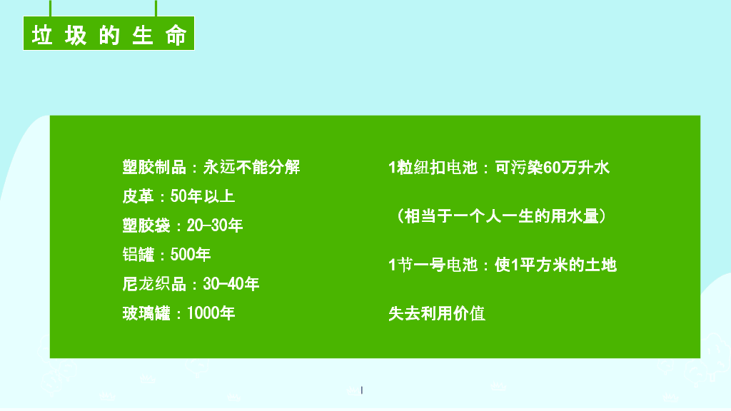 169#垃圾分类-爱护环境,人人有责主题PPT