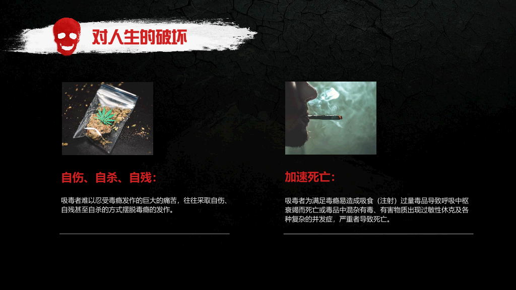 珍爱生命远离毒品国际禁毒日教育课件