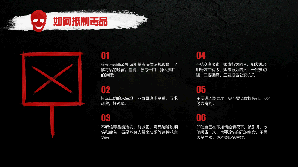 珍爱生命远离毒品国际禁毒日教育课件