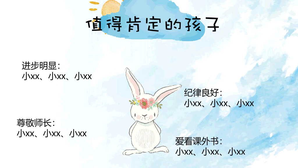 168#小学家长会主题班会PPT20
