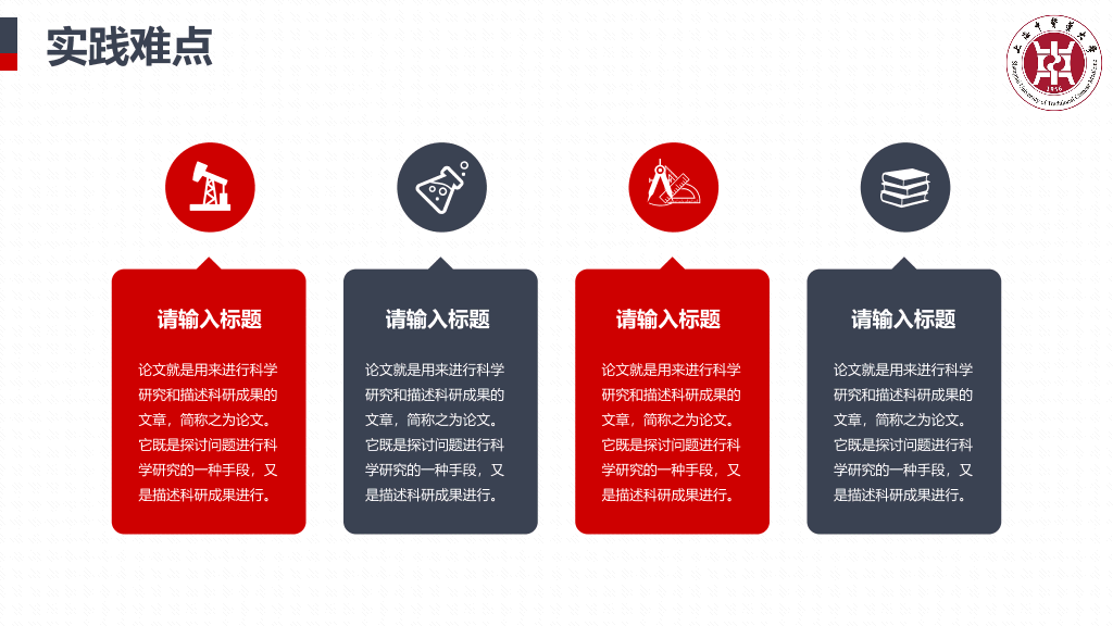 上海中医药大学本科毕业论文答辩和论文选题PPT