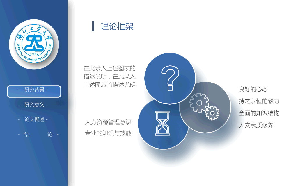 浙江工业大学本科毕业论文答辩PPT