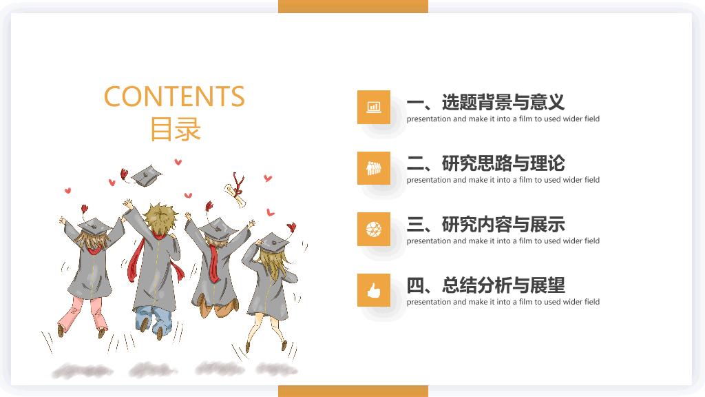 山东农业大学本科毕业论文答辩和论文选题PPT