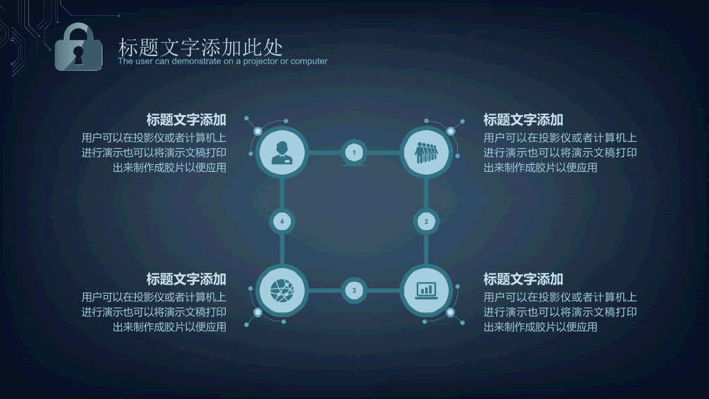 106#网络安全工作汇报PPT模板