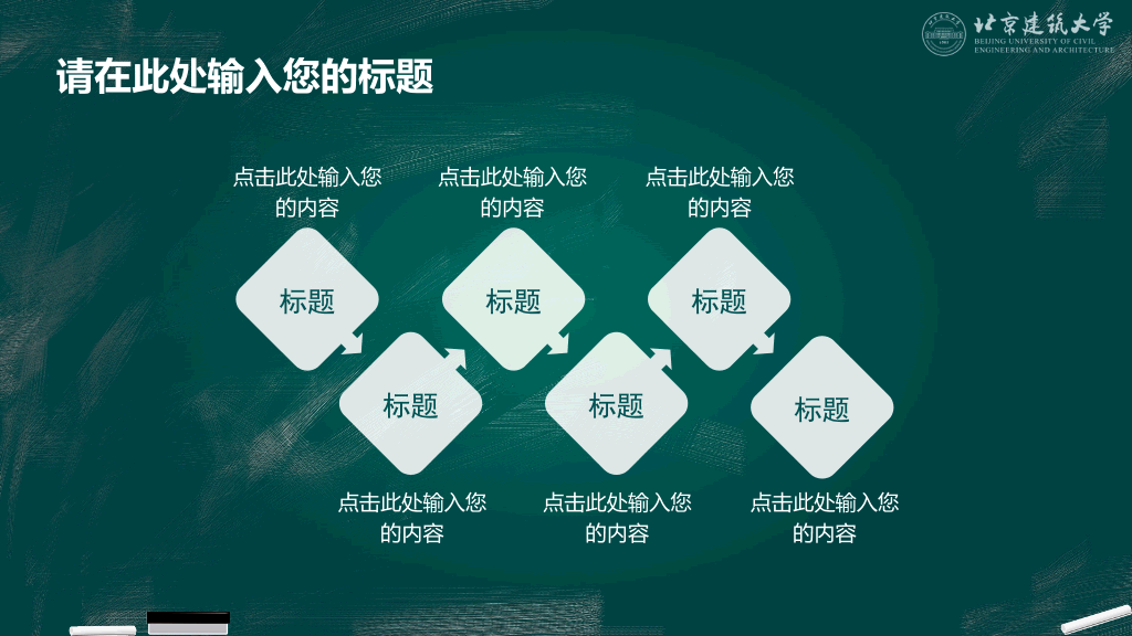北京建筑大学本科毕业论文答辩和论文选题PPT