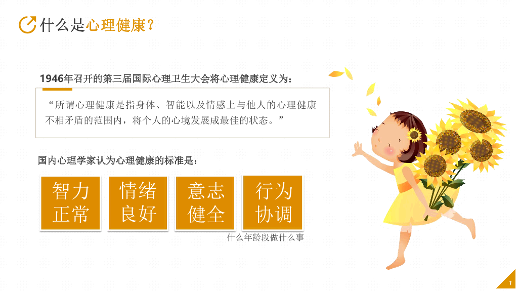 班会PPT:中小学生心理健康应知应会