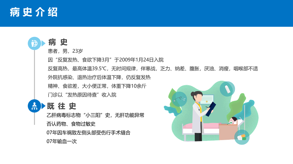 105#内科治疗护理病历讨论PPT