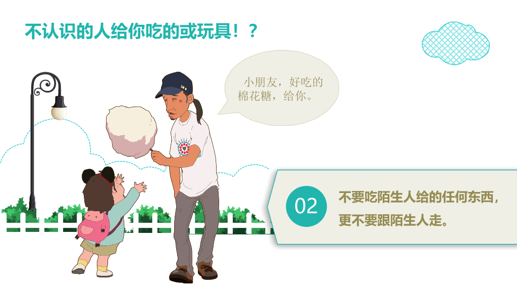 175#儿童安全教育动态PPT