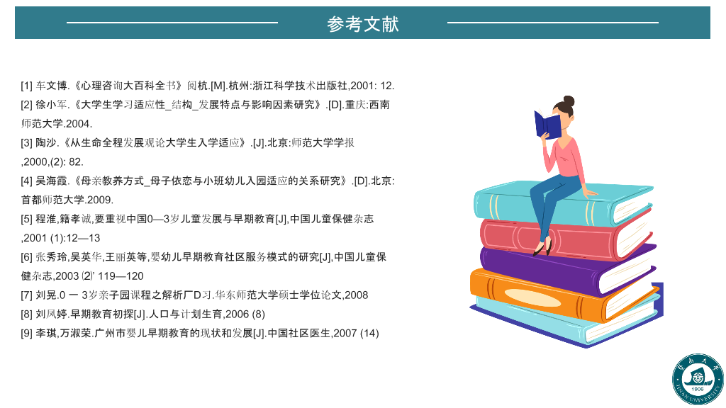 暨南大学本科毕业论文答辩和论文选题PPT