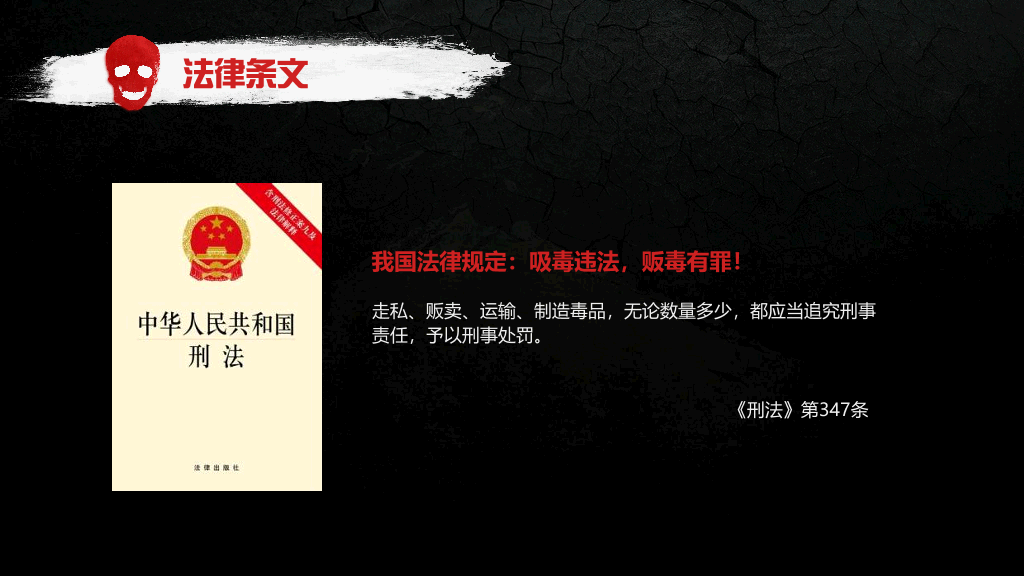 珍爱生命远离毒品国际禁毒日教育课件